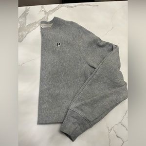 PINK cropped sweatshirt